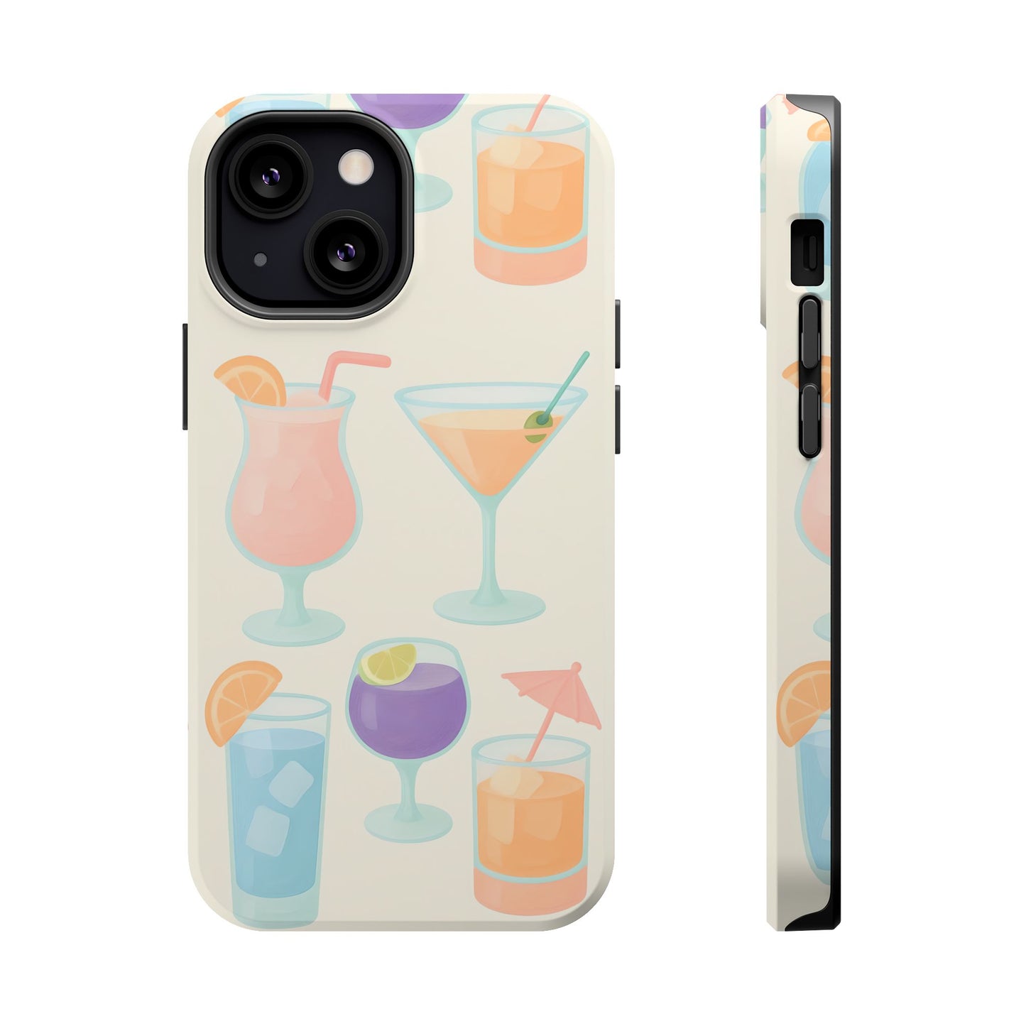 Colorful Cocktail Magnetic Phone Case