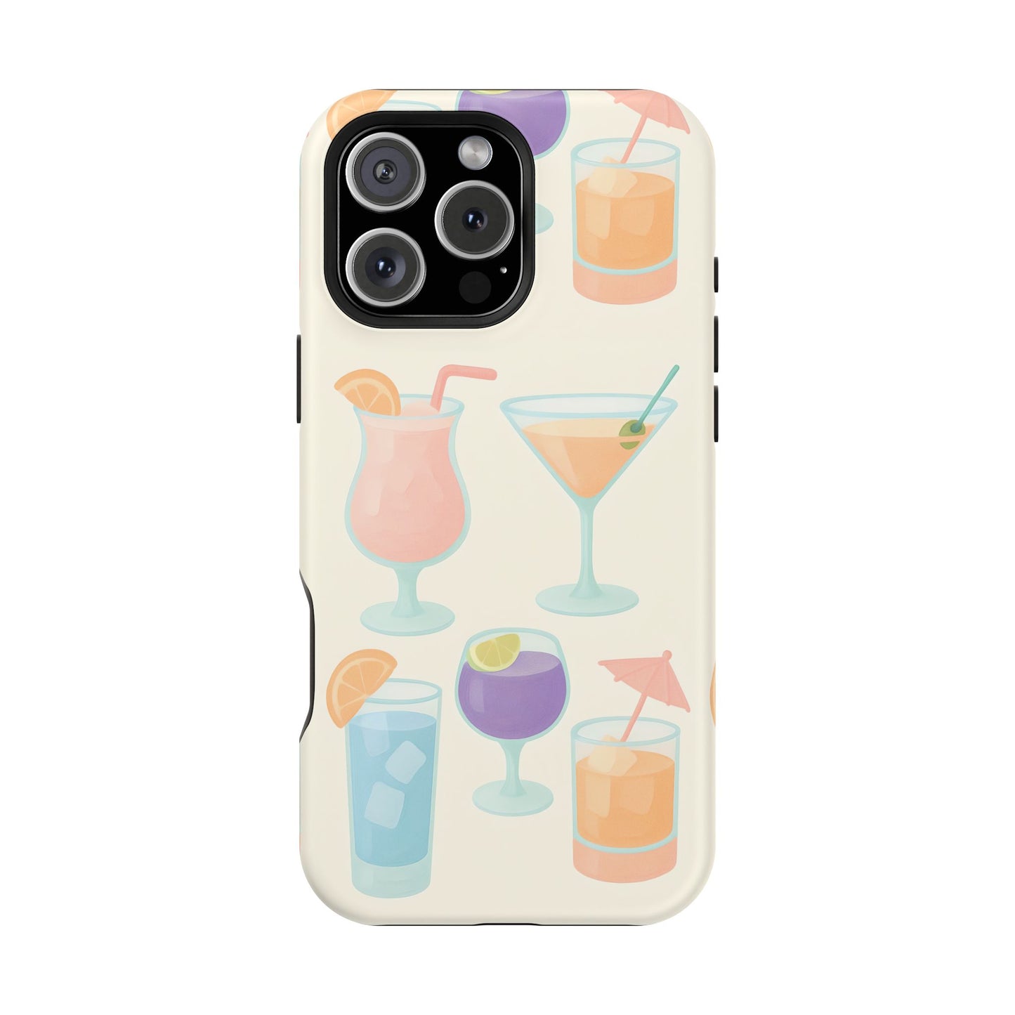 Colorful Cocktail Magnetic Phone Case