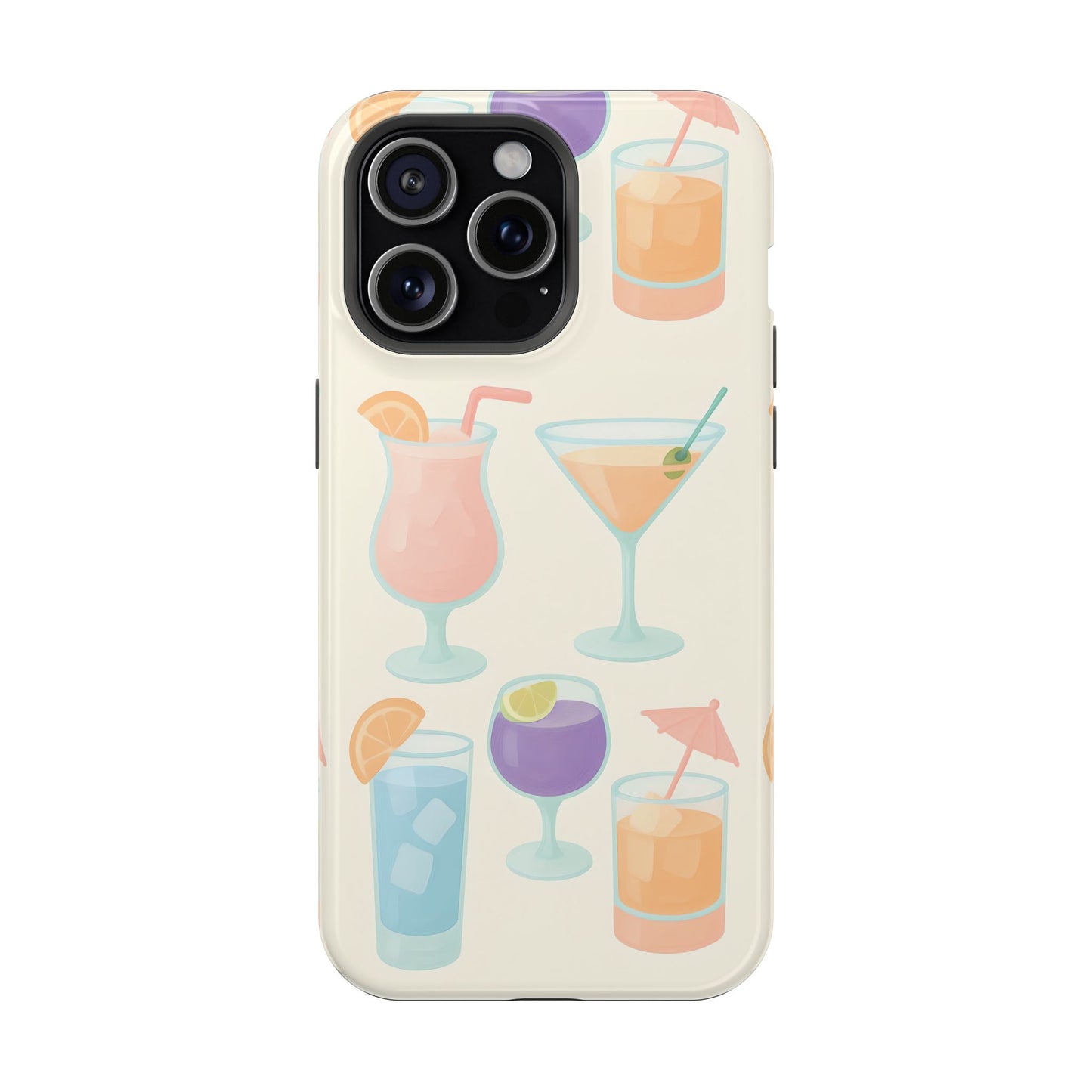 Colorful Cocktail Magnetic Phone Case