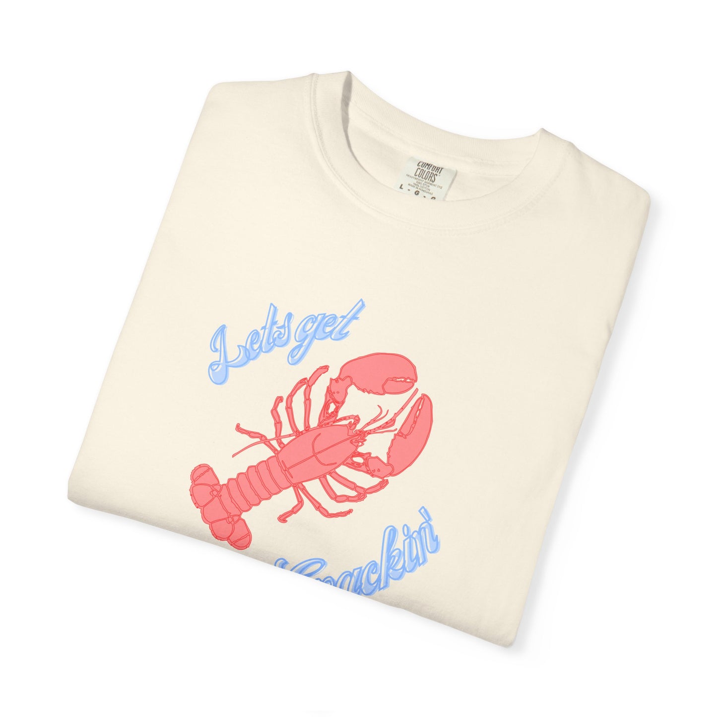 Lobster Let's Get Crackin' Tee