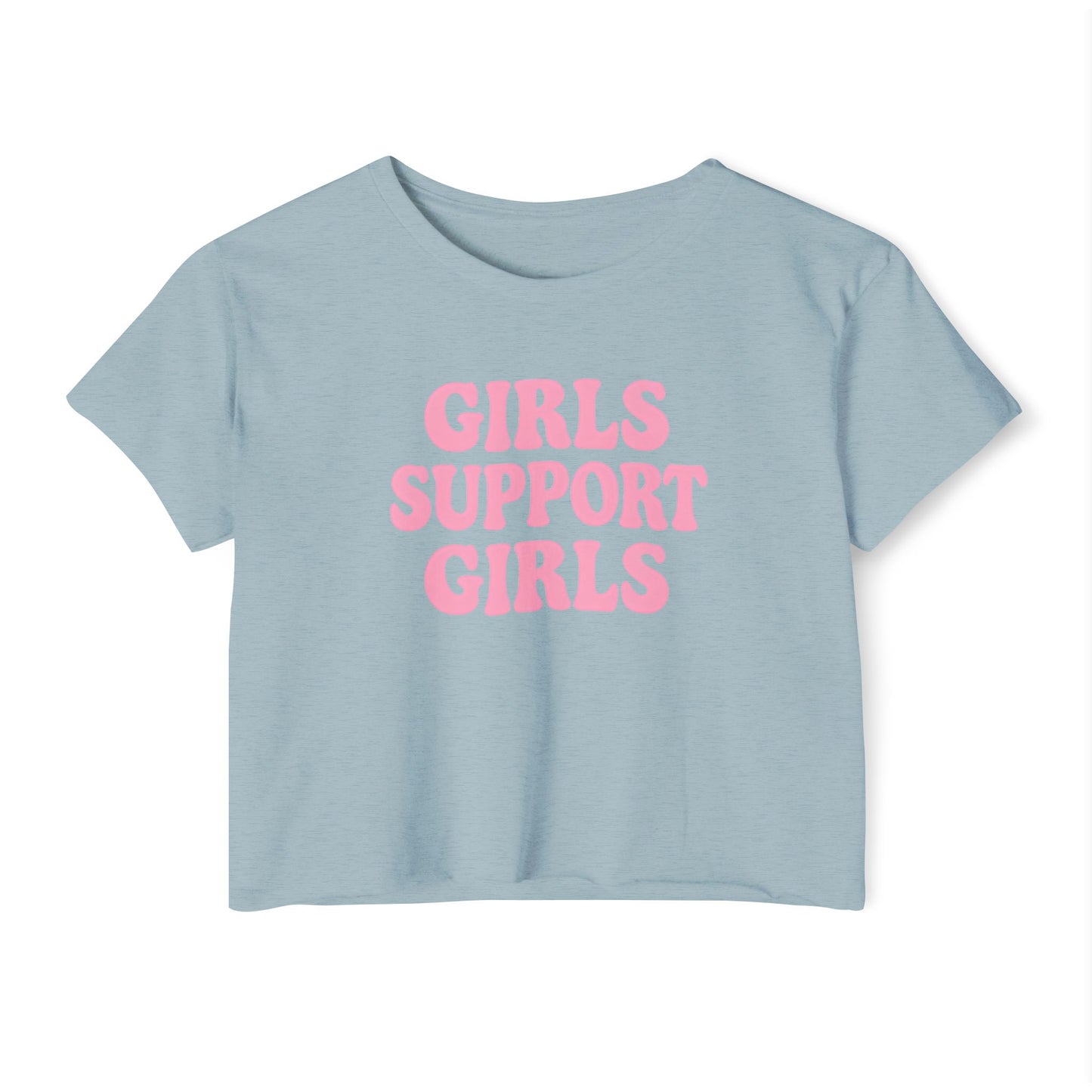 Girls Support Girls Crop Top