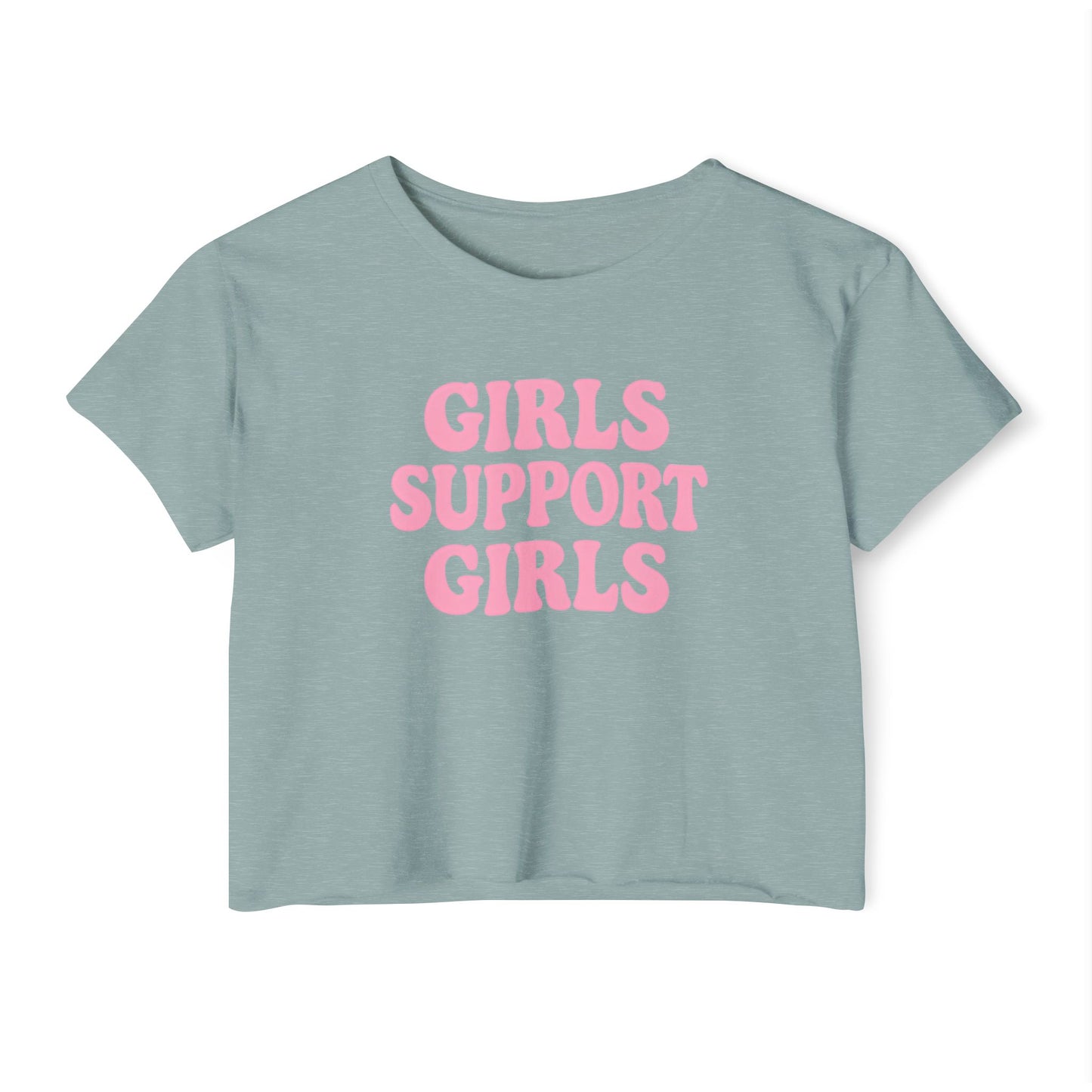 Girls Support Girls Crop Top