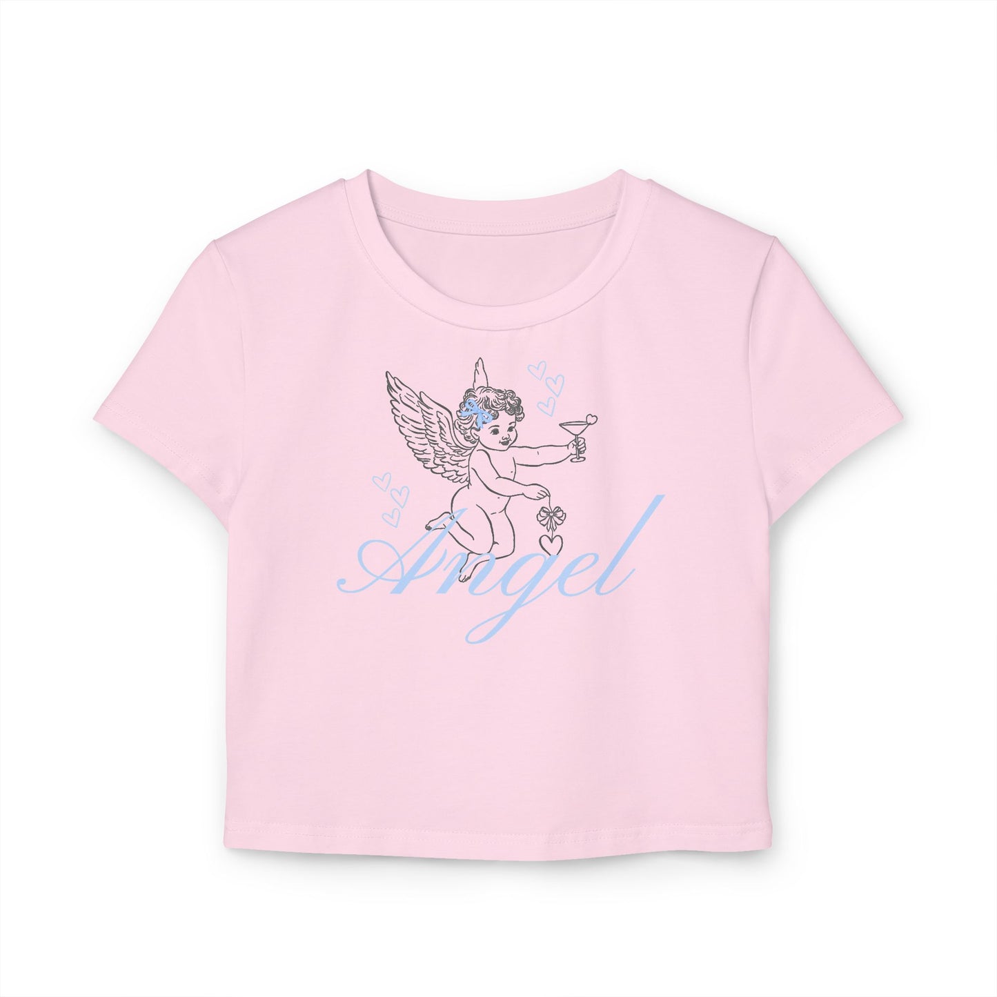 Coquette Angel Baby Tee