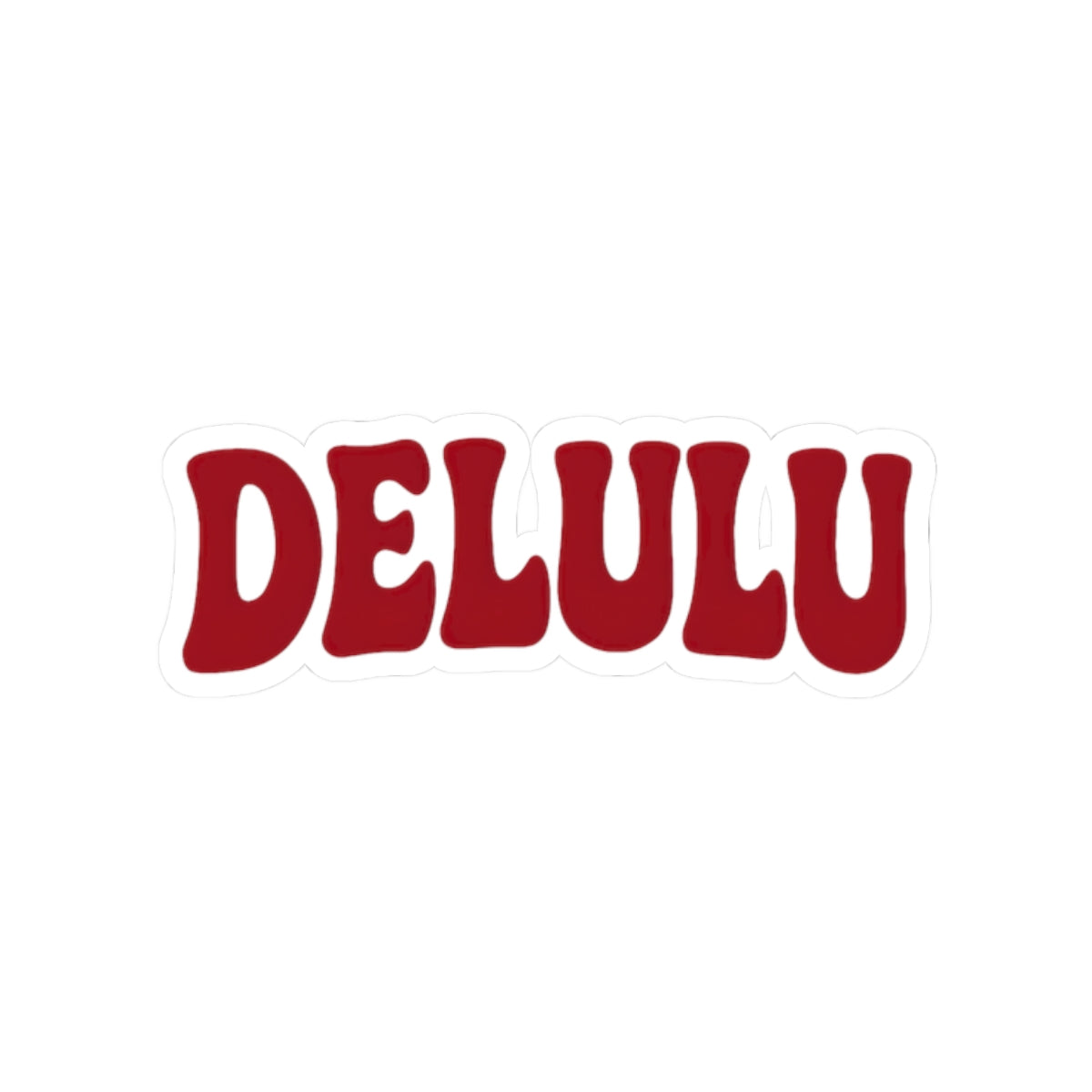 Delulu Sticker