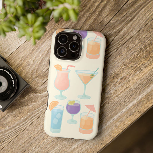 Colorful Cocktail Magnetic Phone Case