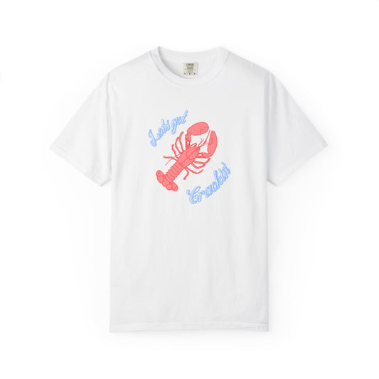 Lobster Let's Get Crackin' Tee