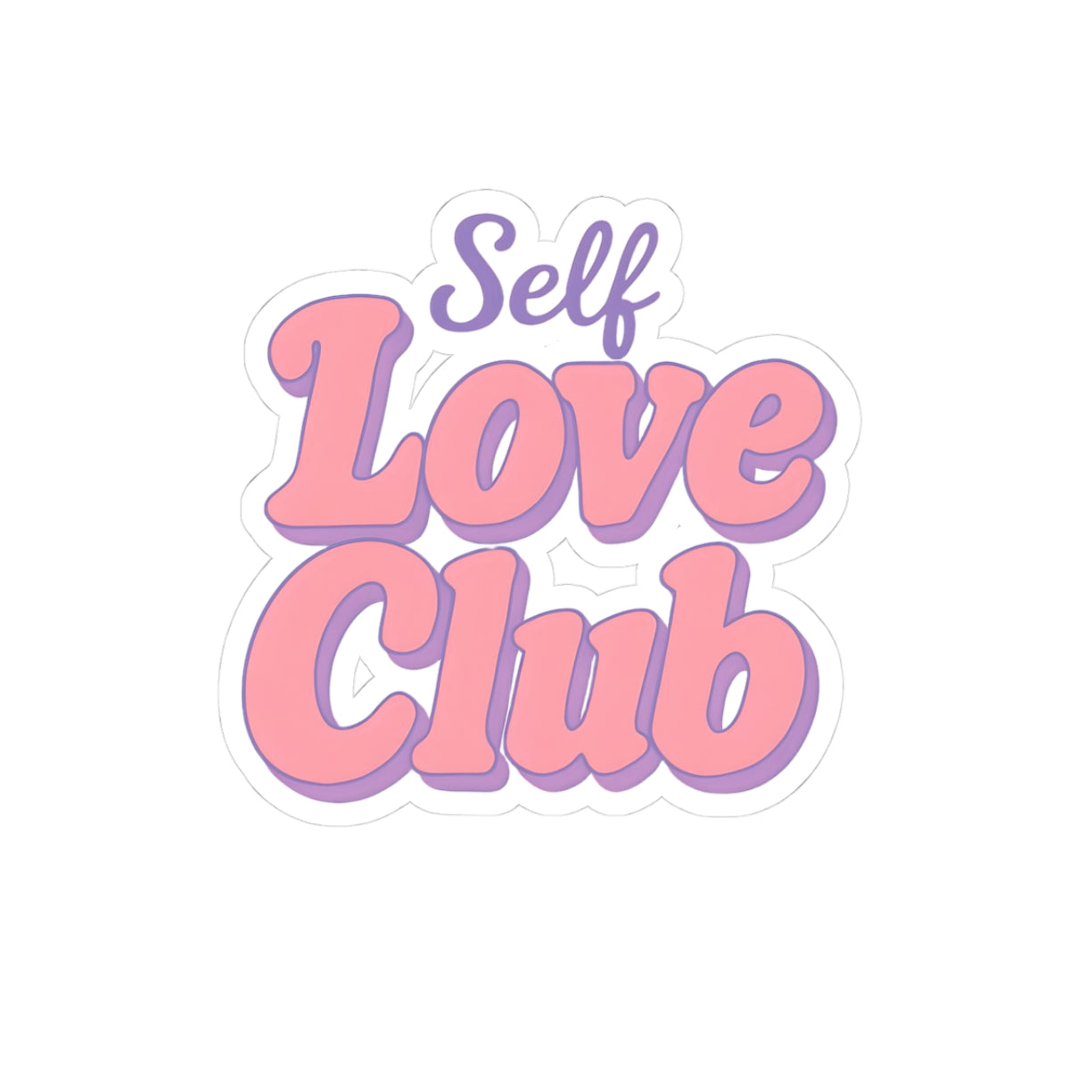 Self Love Club Sticker