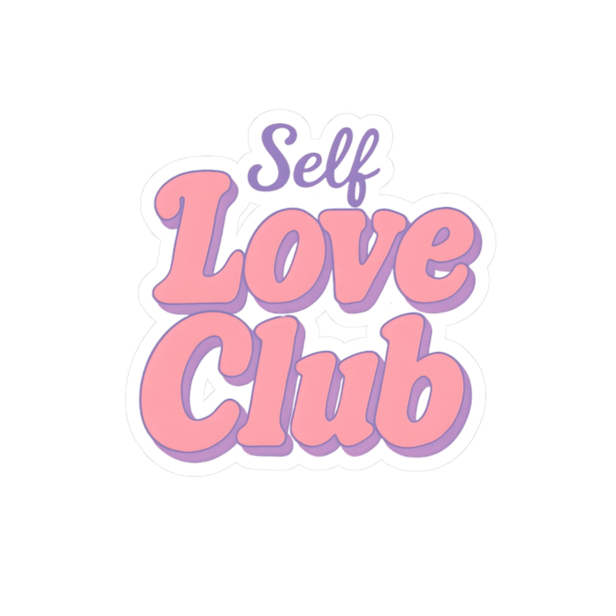 Self Love Club Sticker