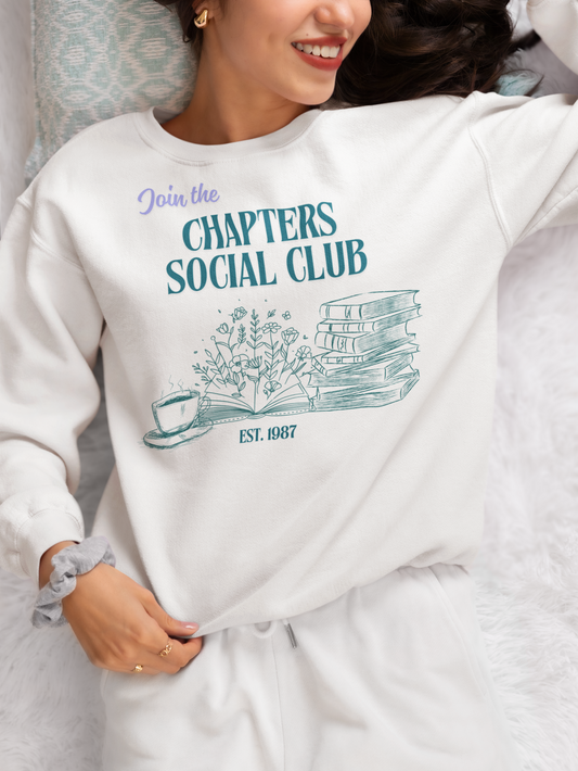Chapters Social Club Book Lovers Sweatshirt